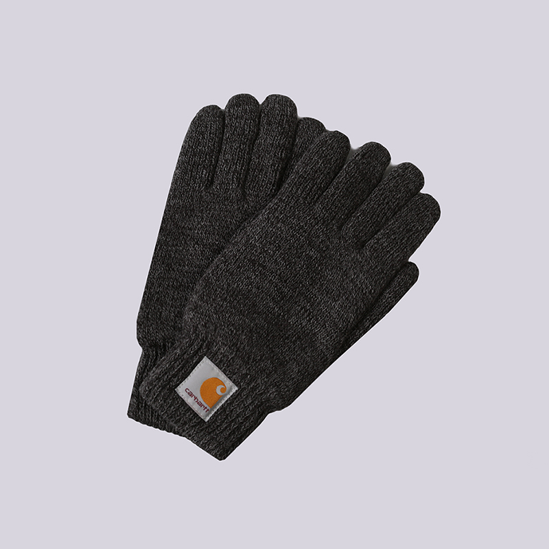 Перчатки Carhartt WIP Scott Gloves (I015530-grey ht/blk)  - цена, описание, фото 1